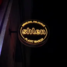Fluorescent with Shlen words