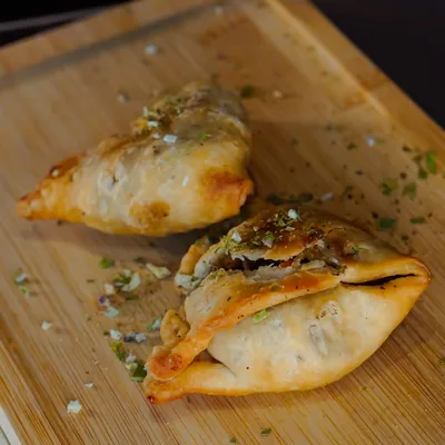 Samosas con Carne picada
